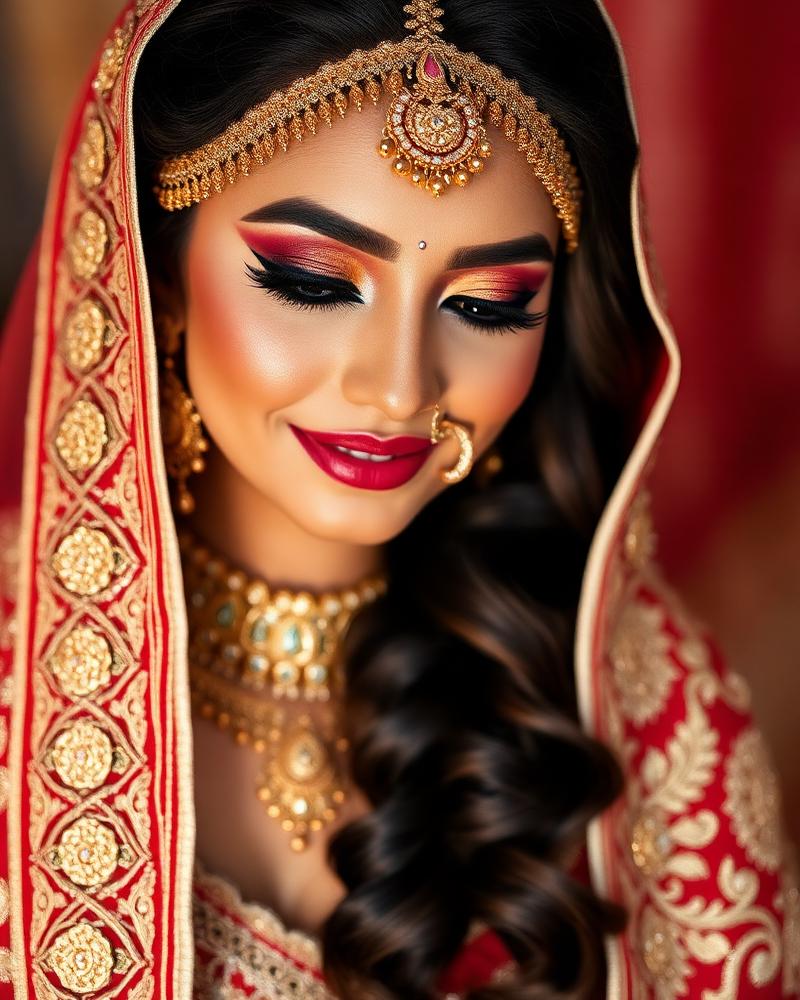 Bridal look